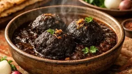 دستور تهیه کوفته سیاه کرمانشاه با طعم و عطر بی‌نظیر