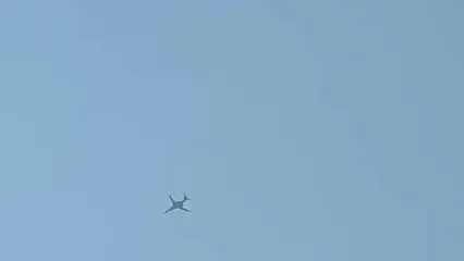 پرواز مشکوک بمب‌افکنB-1 آمریکا بعد از نطق ترامپ