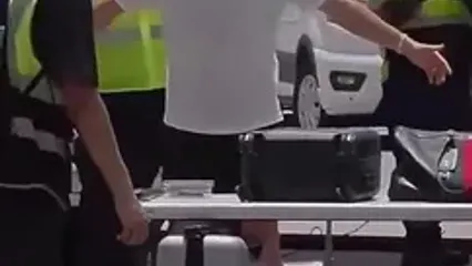 بازرسی شدید رونالدو در فرودگاه دالاس