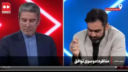 بحث و جدل دو نماینده مجلس بر سر مذاکره و تهدید آمریکا