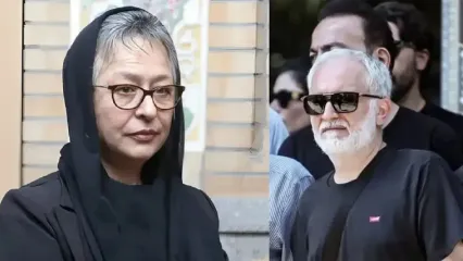 حواشی مراسم ختم اکبر عبدی/ از عصبانیت آزیتا حاجیان از سلفی بگیران تا درگیری لفظی بیژن بنفشه خواه با یک طرفدرا