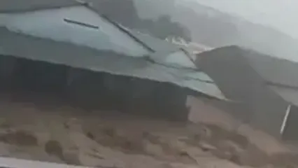 لحظه وقوع سیل مرگبار و ناگهانی در ویتنام