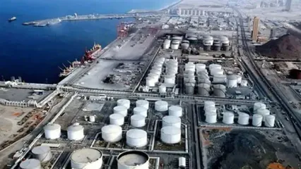 بندر فجیره خاموش شد