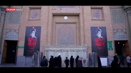 حال‌وهوای حرم حضرت معصومه(س) در آستانه استقبال از پیکر رهبر شهید