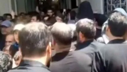 صف طولانی زائران برای حضور بر مزار رهبر شهید