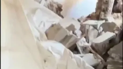 تصاویری از ‌حمله موشکی‌ آمریکا به منازل مسکونی در قشم