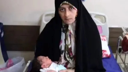تولد هشتمین فرزند مادر 35ساله در بابل