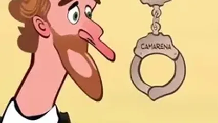 انیمیشن: دستبند قانون بر دستان هری کین در مسیر فتح جام