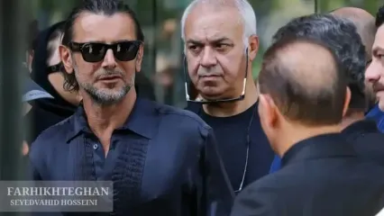 حلالیت‌خواهی خانواده اکبر عبدی از امین حیایی