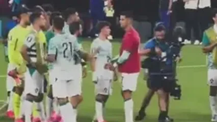 ادای احترام حماسی رونالدو و پرتغالی‌ها به روح ستاره فقید