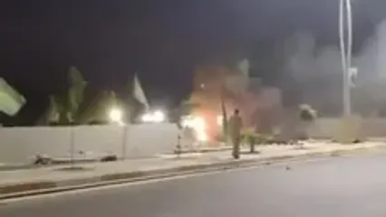 حمله عربستان و آمریکا به یک پایگاه الحشد الشعبی در مرکز عراق
