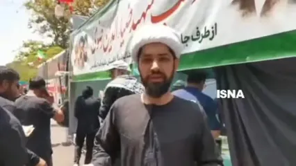 روحانی پاکستانی: ما فقط برای تشییع نیامده‌ایم برای بیعت با رهبر جدیدمان آمده‌ایم