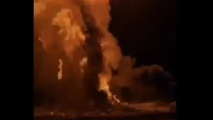 انفجار در مخازن سوخت سلیمانیه عراق