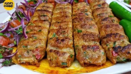 نحوه پخت کباب کوبیده مرغ به روش مردم ترکیه
