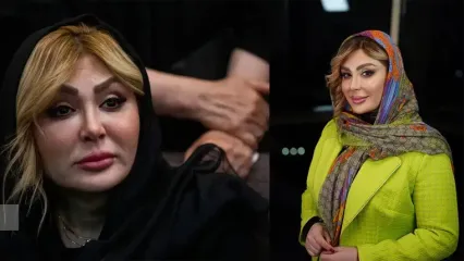 خانم بادیگارد نیوشا ضیعمی در مراسم تشییع اکبر عبدی کیست خودش چه می گوید