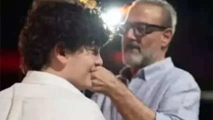 پسر علیرضا قربانی مهمان ویژه کنسرت پدرش شد