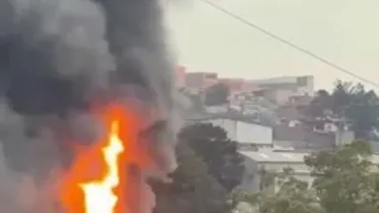 انفجار و آتش سوزی در مجتمع مواد شیمیایی برزیل