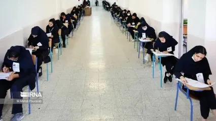 صحنه‌ عجیب از حواشی امتحان نهایی در یکی از مدارس تبریز