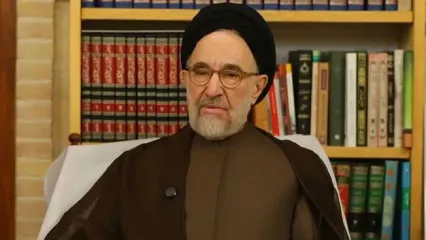 تصاویر عمامه بستن به شیوه خاتمی