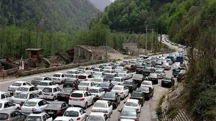 نفس جاده‌های شمالی در صبح چهارشنبه گرفت!
