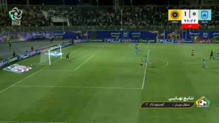 ویدیو: گل دوم سپاهان به چادرملو با گل به خودی علیرضا آرتا