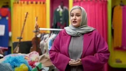 مهمان ویژه مادر سینمایی عمو پورنگ در منزلش