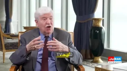 ضایع‌شدن مجری اینترنشنال در مصاحبه با مقام آمریکایی