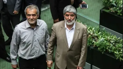 شوخی مطهری با شایعه استعفای پزشکیان سالن را منفجر کرد