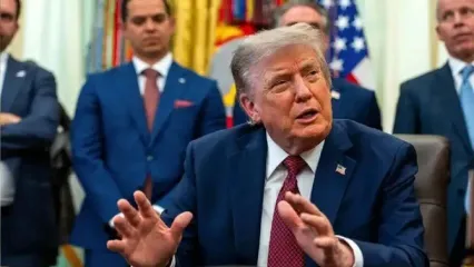 ترامپ نشست خبری خود را به دلیل جنگ لغو کرد!