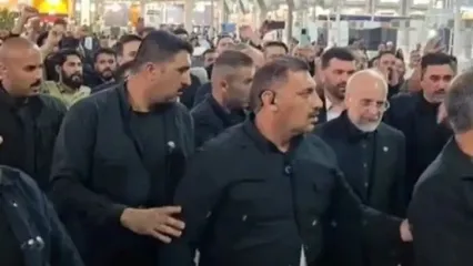 محافظان پرتعداد قالیباف در کربلا جلب‌توجه کرد