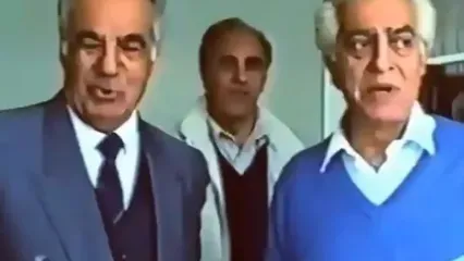 سفر به گذشته؛ «ناصر ملک مطیعی» در حال تعریف و تمجید از «فردین»؛ دهه 70