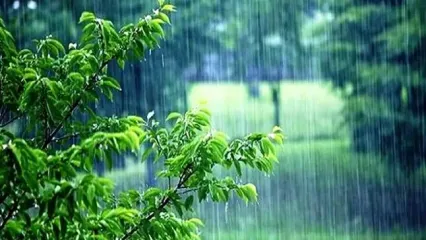 رگبار باران زودهنگام تبریز را غافلگیر کرد