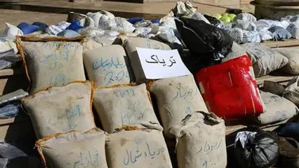 کشف محموله ۵۴۵ کیلویی تریاک در اتوبان آزادگان