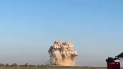 فیلم جدید و واضح از حمله ایران به پایگاه آمریکایی در اردن