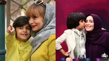 نگاهی به چیدمان منزل شاهانه و مجلل رایان سرلک« کاوه زیرخاکی »/ از مبلمان خوش رنگ و گل و گیاه آپارتمانی تا سفره هفت سین زیبا و پرده ریسه ای