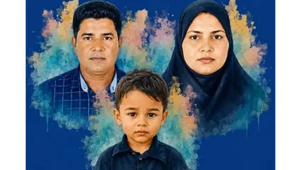 دیدار با دو کودک بازمانده از حمله به خانه مسکونی در قشم / پدر و مادر و برادرش آسمانی شدند