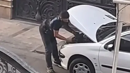 سرقت لوازم ارزشمند پژو 206 راس ساعت 6 صبح