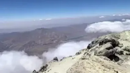 تصویری از کاسه قله دماوند