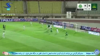 خلیفه با یک سیو تماشایی دروازه آلومینیوم را نجات داد