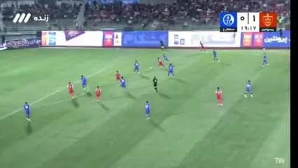 گل دوم پرسپولیس به استقلال خوزستان با همکاری گل‌گهری‌ها