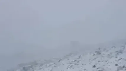دماوند در قلب تابستان سفیدپوش شد!