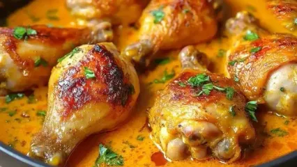 طرز پخت یک غذای لذیذ با ۵۰۰ گرم ران مرغ