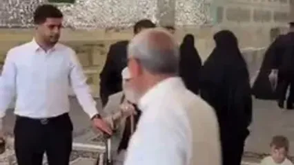 حضور داریوش ارجمند در رواق دارالذکر