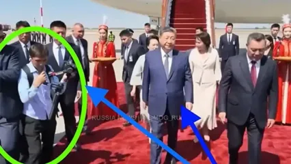 حلقه امنیتی عجیب اطراف شی جین‌پینگ در قرقیزستان