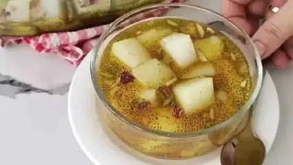 ماقوت یزدی؛ دسر خنک و سنتی با عطر گلاب