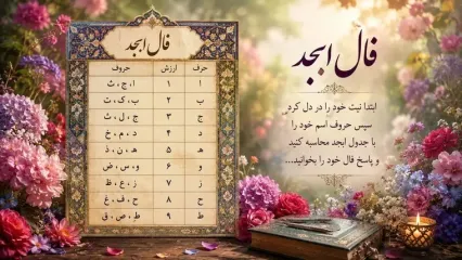 فال ابجد امروز 4 مهر ۱۴۰۵ چه چیزی را نشان می‌ دهد؟