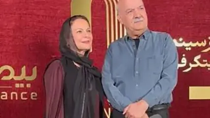 این قاب از ایرج طهماسب و همسرش ۴۱ ساله شد!