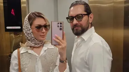 پنت‌ هاوش شاهانه و زیبای بهرام رادان و مینا مختاری/ از ویوی ابدی و خیره‌کننده شهر تا فرش زمردی، مبلمان شیک و تابلوهای هنری