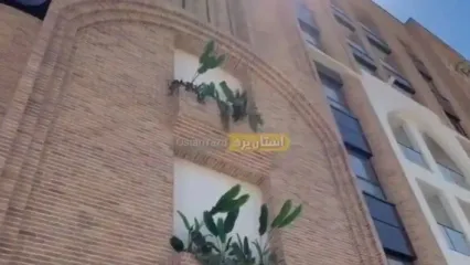 شاهکار معماری اصیل ایرانی در نمای یک ساختمان نوساز
