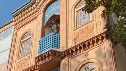 زیباترین خانه ۳۵ متری در تهران که انگار تکه‌ای از کاخ گلستان است!